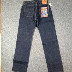 Men's Straight Jeans - Dark Blue